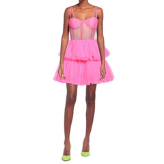 19:13 DRESSCODE Minivestido de tule