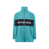 Jaqueta Balenciaga Windbreaker com logotipo