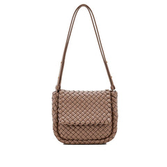 Bolsa de ombro pequena Bottega Veneta Cobble