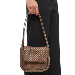 Bolsa de ombro pequena Bottega Veneta Cobble