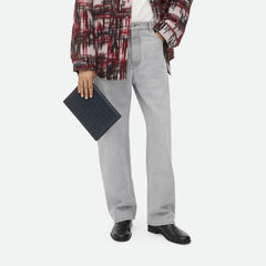 Bolsa para documentos Bottega Veneta pequena Intrecciato