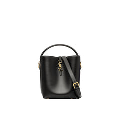 Bolsa média de couro Saint Laurent Le 37