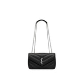 Bolsa acolchoada pequena Saint Laurent Lou Lou