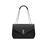 Bolsa de ombro grande Saint Laurent Loulou