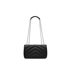 Bolsa acolchoada pequena Saint Laurent Lou Lou