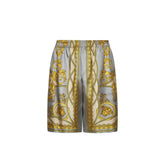 Versace Shorts de seda La Coupe Des Dieux