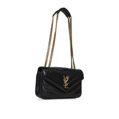 Bolsa de ombro pequena Saint Laurent LouLou