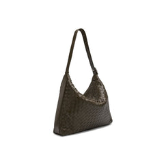 Bottega Veneta Traveller Bolsa Hobo de couro médio Intrecciato