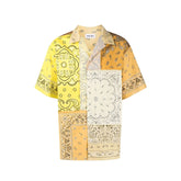 Camisa Kenzo Patchwork Manga Curta