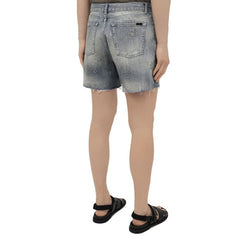 Shorts Califórnia Jeans Destroyed da Saint Laurent