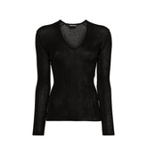 Blusa transparente com nervuras finas Tom Ford