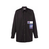 Camisa Valentino Garavani Water Nights Patches