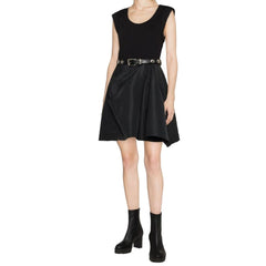 Alexander McQueen Vestido curto franzido