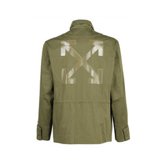 Jaqueta de algodão Off-White Arrow Field