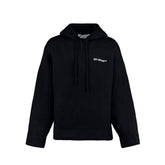 Moletom com capuz de malha Off-White