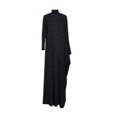 Vestido longo minimalista Balenciaga