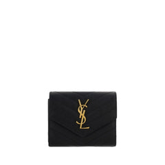 Saint Laurent Cassandre Matelassé Wallet