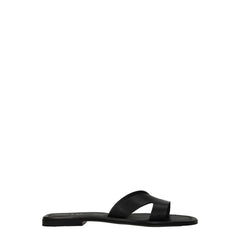 Kenzo Black Leather Slipper
