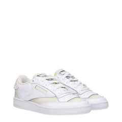 Maison Margiela White Fabric Sneakers