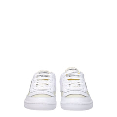 Maison Margiela White Fabric Sneakers