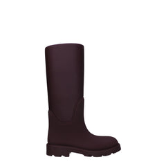 Burberry Red Cotton Boot