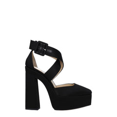 Jimmy Choo Black Satin Sandal