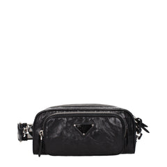 Prada Black Leather Crossbody Bag