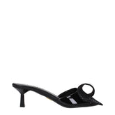 Prada Black Leather Sandal