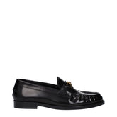 Versace Black Leather Loafer