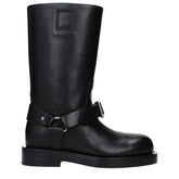 Burberry Black Leather Boot