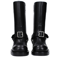 Burberry Black Leather Boot