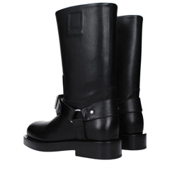 Burberry Black Leather Boot