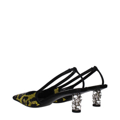 Tom Ford Yellow Satin Sandal