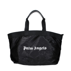 Palm Angels Black Fabric Shoulder Bag