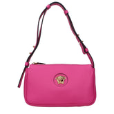 Versace Pink Leather Shoulder Bag