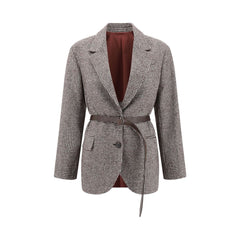 Brunello Cucinelli Blazer Jacket with belt