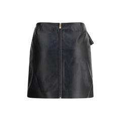 Versace Lambskin Miniskirt