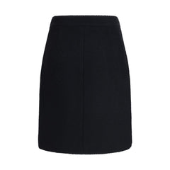Chloé Bouclé wool midi Skirt