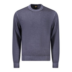 Hugo Boss Blue Wool Sweater