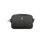 Tommy Hilfiger Black Polyester Handbag