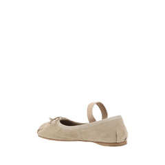 Miu Miu Suede Ballerinas