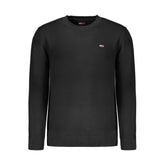 Tommy Hilfiger Black Cotton Sweater