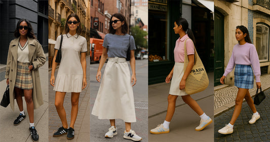 5 Stylish Ways to Wear Sneakers with Skirts This Summer