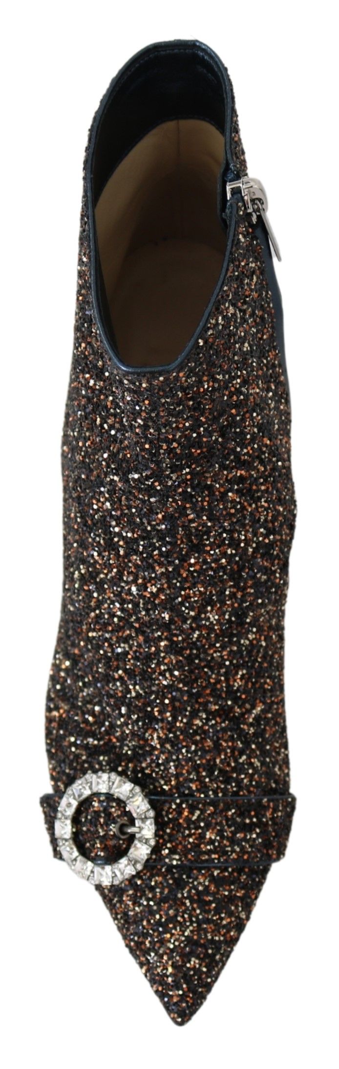 Botas de salto alto com glitter Jimmy Choo Amethyst Mix Hanover