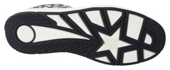 Tênis Jimmy Choo Slip-On Brilhante - Prata e Preto
