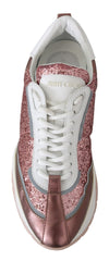 Jimmy Choo Candyfloss Tênis Glitter Euforia