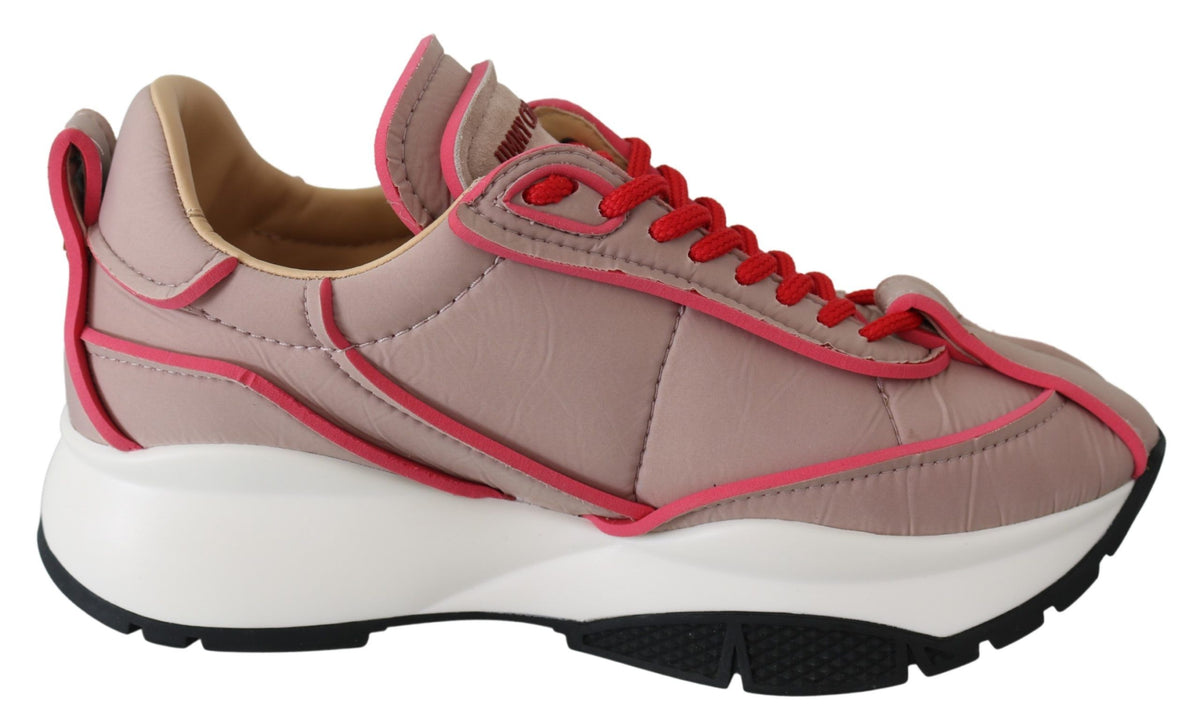 Tênis Jimmy Choo Ballet Pink Chic Acolchoado