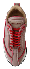 Tênis Jimmy Choo Ballet Pink Chic Acolchoado