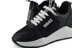 Tênis Versace Elegant Monocromático de Couro