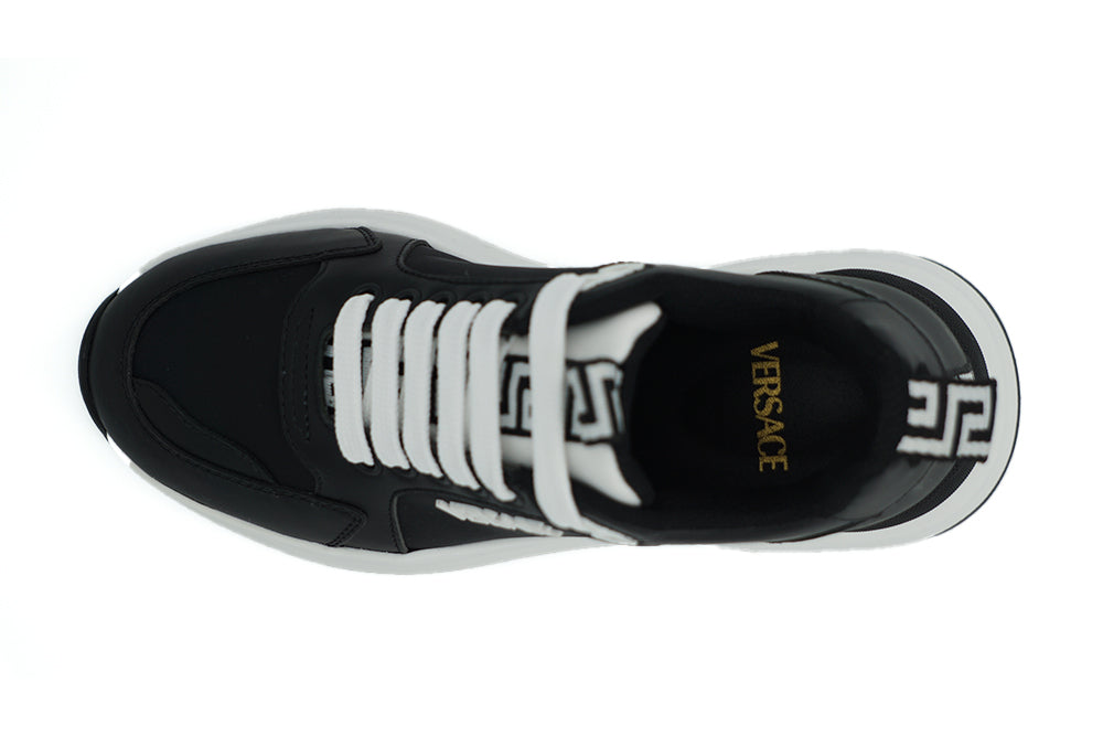 Tênis Versace Elegant Monocromático de Couro